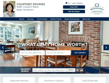 Tablet Screenshot of courtneyd.com